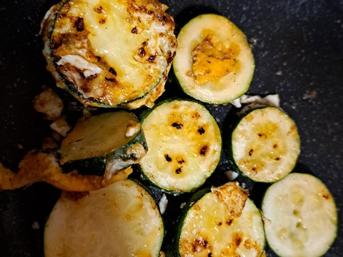 ズッキーニの卵焼き